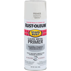 Rust-Oleum 12 Oz. White Clean Metal Spray Primer 7780830