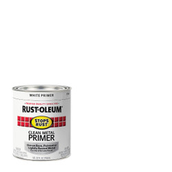 Rust-Oleum Stops Rust Clean Metal Primer, White, 1 Qt. 7780502