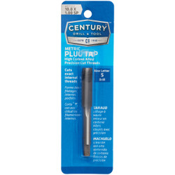 Century Drill & Tool 10.0x1.00 Carbon Steel Metric Tap 97322
