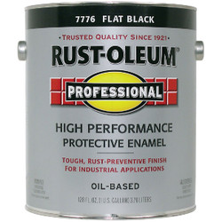 Professional Flat Black Enamel 7776402