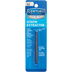 Century Drill & Tool #2 Straight Flute Screw Extractor 73202