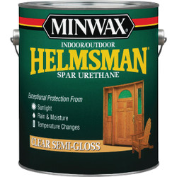 Minwax Helmsman Semi-Gloss Clear Spar Urethane, 1 Gal. 13210000