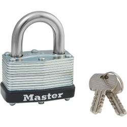 Master Lock 1-3/4 In. Multi-Spring Warded Keyed Alike Padlock 500KA-370