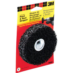 3M Scotch-Brite 4 In. Large Area Paint & Rust Stripper Disc 9099