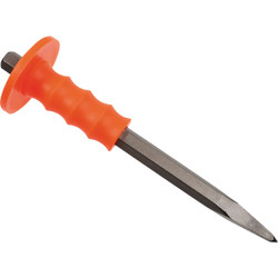 Mayhew Tools 3/4 In. x 12 In. Handguarded Bull Point Chisel 80205