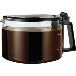 Medelco Cafe Brew 5 Cup Black Coffee Carafe GL205-BL-2