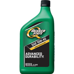 Quaker State Advanced Durability 10W40 Quart Motor Oil 550034964 Pack of 6