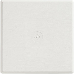 Ply Gem 6-3/4" x 6-3/4" White Vinyl Mounting Blocks EZBLK040 AW