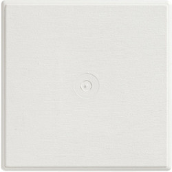 Ply Gem 6-3/4" x 6-3/4" White Vinyl Mounting Blocks