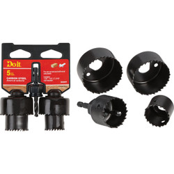 Do it Carbon Steel Hole Saw Set (5-Piece) 988091DB