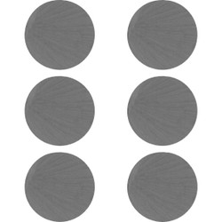 Master Magnetics Ceramic 1 in. Magnetic Discs (6-Pack) 07004