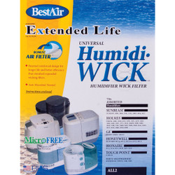 BestAir Extended Life Humidi-Wick ALL2 Humidifier Wick Filter with Air Filter