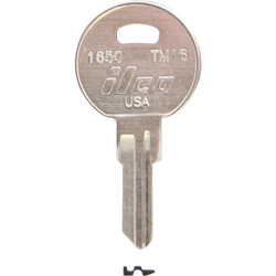 ILCO Trimark Nickel Plated Toolbox Key, TM16 / 1650 (10-Pack) AL00000692