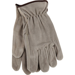 Do it Best Men's Large Brushed Suede Leather Work Glove DB71081-L