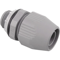 Halex 1/2 In. Flexible Non-Metallic Liquid Tight Connector 27621