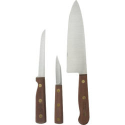 Chicago Cutlery Walnut Tradition Kitchen Knife Set (3-Piece) B42