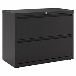 Hirsh Lateral File Cabinet,Black,18-5/8 in. D 17451