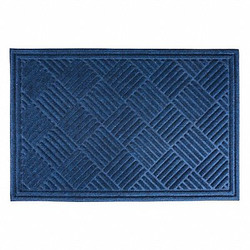 Condor Carpeted Entrance Mat,Marine Blue,3x5ft 34L265