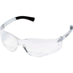 MCR Safety BearKat BKH15 Safety Glasses BK1 Magnifier 1.5 Strength Clear Lens