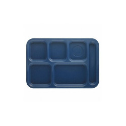 Cambro Compartment Tray,14 1/2 in L,Blue EAPS1014186