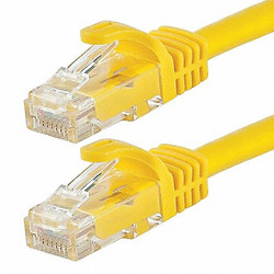 Monoprice Patch Cord,Cat 6,Flexboot,Yellow,7.0 ft.  9838
