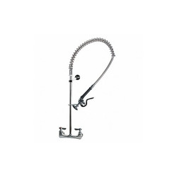 Dominion Commercial Faucets Gooseneck,Chrome,Brass,1.6gpm 77-9011PR