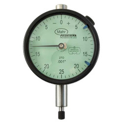 Mahr Dial Indicator,0 to 0.125 In,0-25-0 2015791