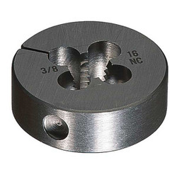 Cleveland Round Threading Die,#8-32,HSS C65789