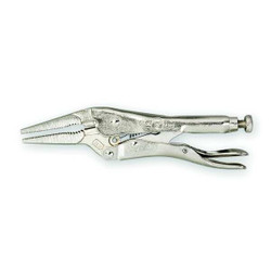 Irwin Locking Plier,Plain Grip,4" L 4LN