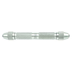 Starrett Double End Pin Vise,0-0.125 In,Nickel 165