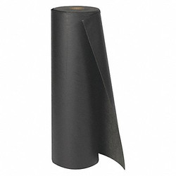 Brady Spc Absorbents Absorbent Roll,Universal,Black,100 ft.L BSM100