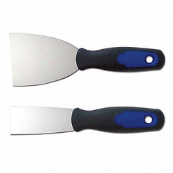 Westward Putty Knife/Scraper Set,1-1/2,3" W,2 Pc. 13A686