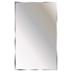 Ketcham Washroom Mirror,18 in W,24 in H  TPMA-1824