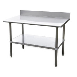 Manufacturer Varies Fixed Work Table,SS,72" W,30" D 4UEK2