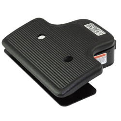 Linemaster FootSwitch,Black,CastIron,SPDT,Momentary 642-S