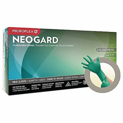 Ansell Disposable Gloves,Neoprene,L,PK100 C523