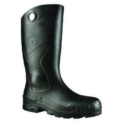 Dunlop Rubber Boot,Unisex,9,Knee,Black,PR 8677533