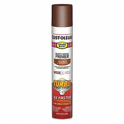 Rust-Oleum Rust Preventative Spray Primer,Browns 353346