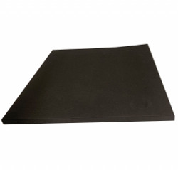 Sim Supply Polyethylene Sheet,L 4 ft,Black  ZUSA-XPE-94