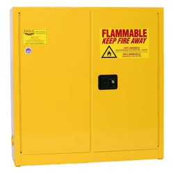 Eagle Mfg Flammable Liquid Safety Cabinet,Yellow 1975X