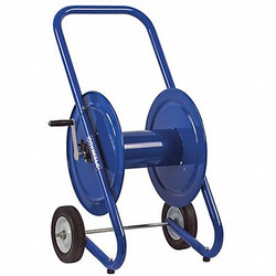 Coxreels Hand Crank Hose Reel,200 ft,3/8" ID,Blue  117-3-200-DM