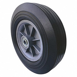 Marastar Solid Rubber Wheel,10",550 lb. 16V333
