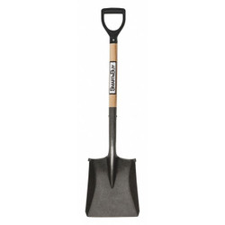Seymour Midwest Square pt. Shovel,16 ga.,26" Handle 49833GRA