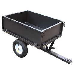 Sim Supply Trailer Cart,10 cu.ft.,500 lb.,Pneumatic  46V231