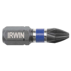 Irwin Insert Bit,Power,Sgl End,Hex Shank,PK2 IWAF31PH2-2