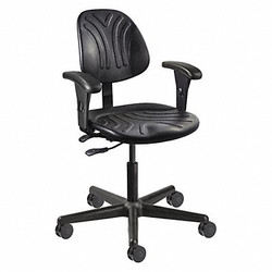 Bevco Chair,350 lb. wt. Cap.,Black Seat 7001D-AA-3750S/5