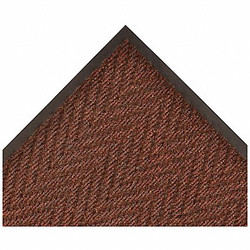 Notrax Carpeted Entrance Mat,Brown,4ft. x 6ft.  118S0046BR