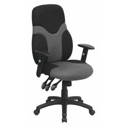 Flash Furniture Task Chair,Black Seat,Mesh Back BT-6001-GYBK-GG