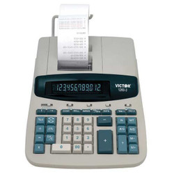 Victor Technology Calculator,Printing,Desktop  1260-3