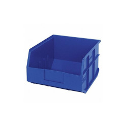 Quantum Storage Systems Shelf Bin,Blue,Polypropylene,7 in SSB425BL